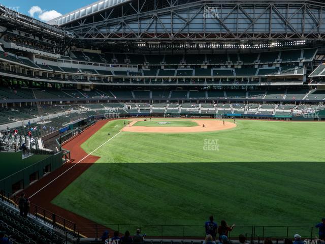 Seating view for Globe Life Field Section 129