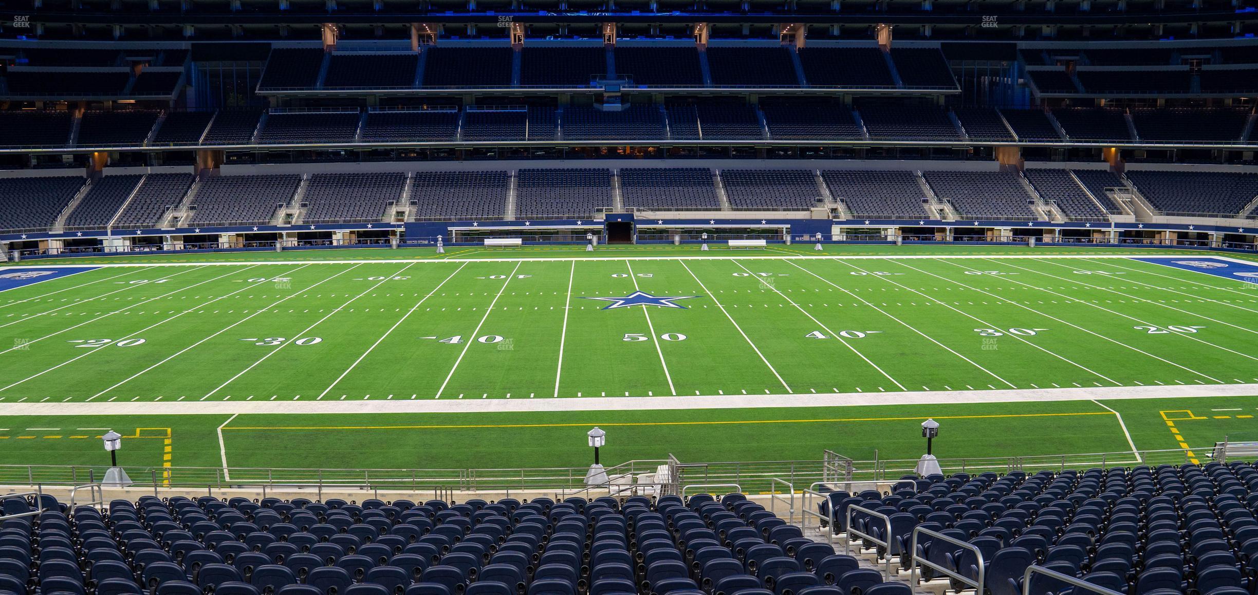 Seating view for AT&T Stadium Section Hall Of Fame Suite 201