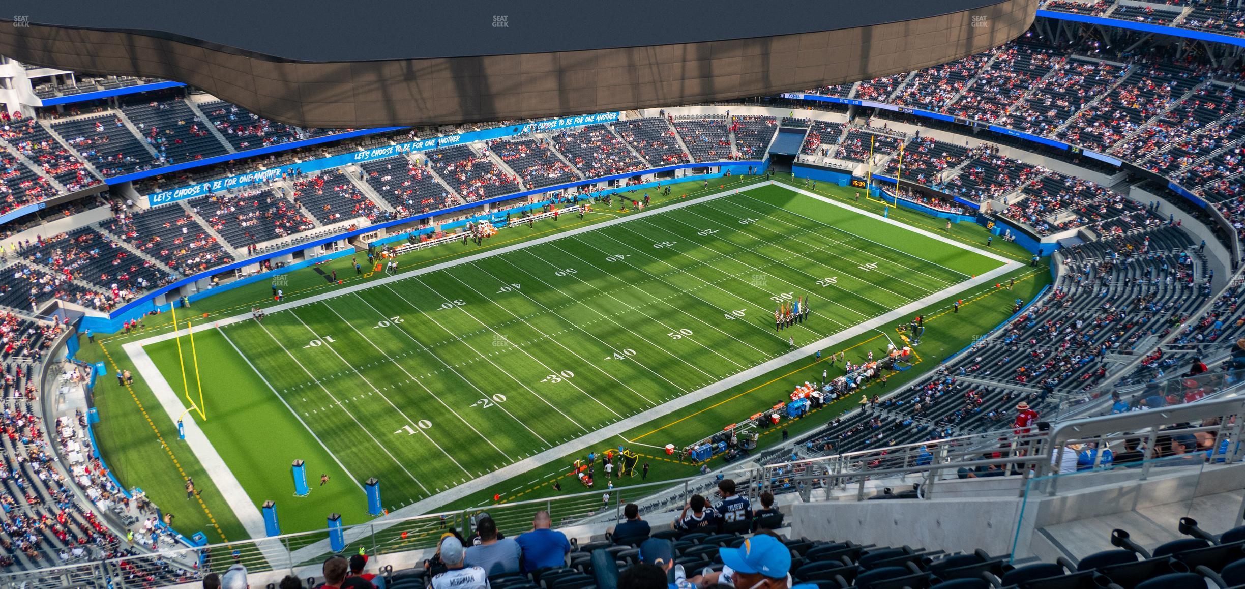 Seating view for SoFi Stadium Section 508