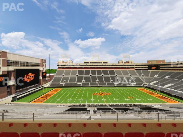 Seating view for Boone Pickens Stadium Section Club 559