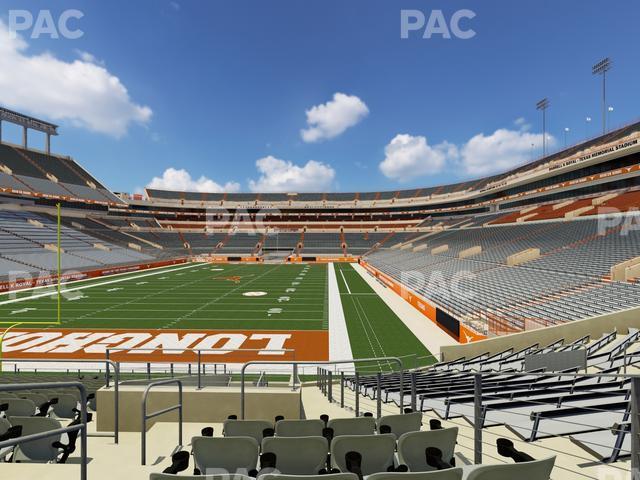 Seating view for Darrell K Royal - Texas Memorial Stadium Section 36 C