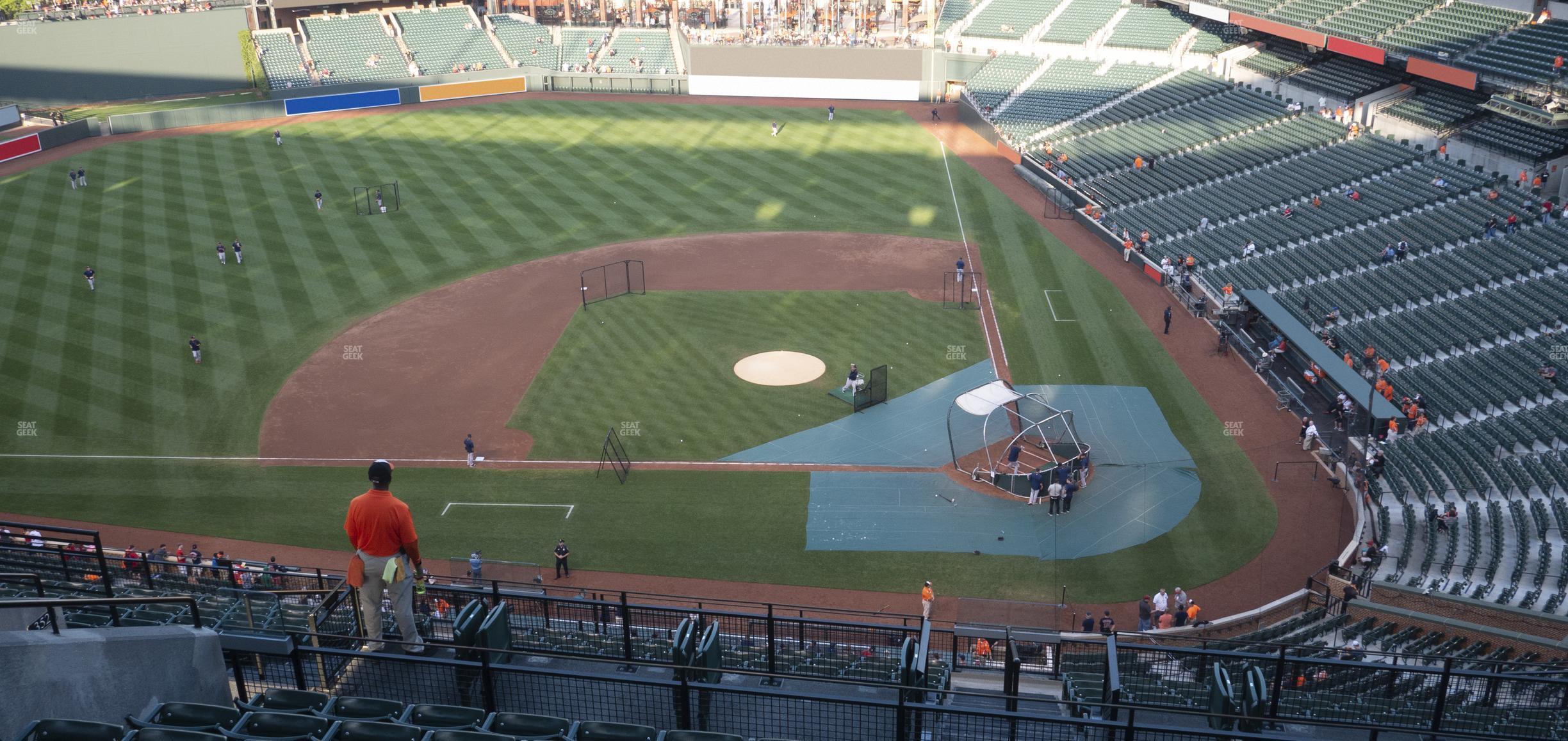 Seating view for Oriole Park at Camden Yards Section 348