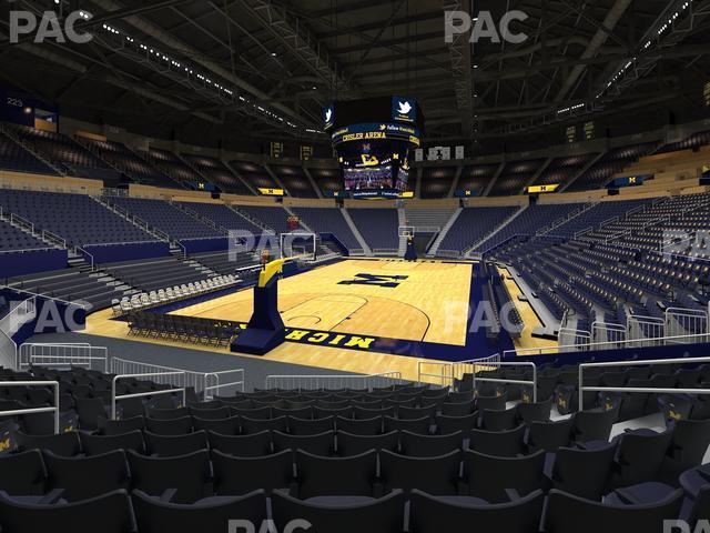 Seating view for Crisler Center Section 112