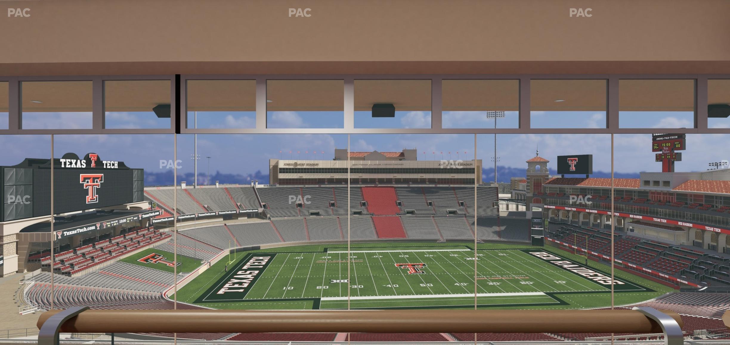 Seating view for Jones AT&T Stadium Section Club E