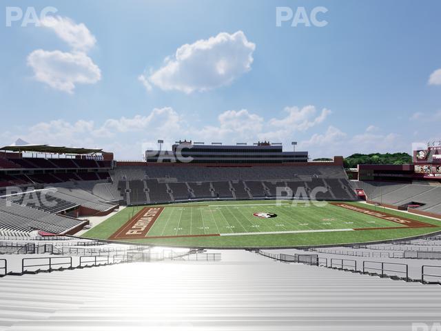 Seating view for Doak Campbell Stadium Section 12