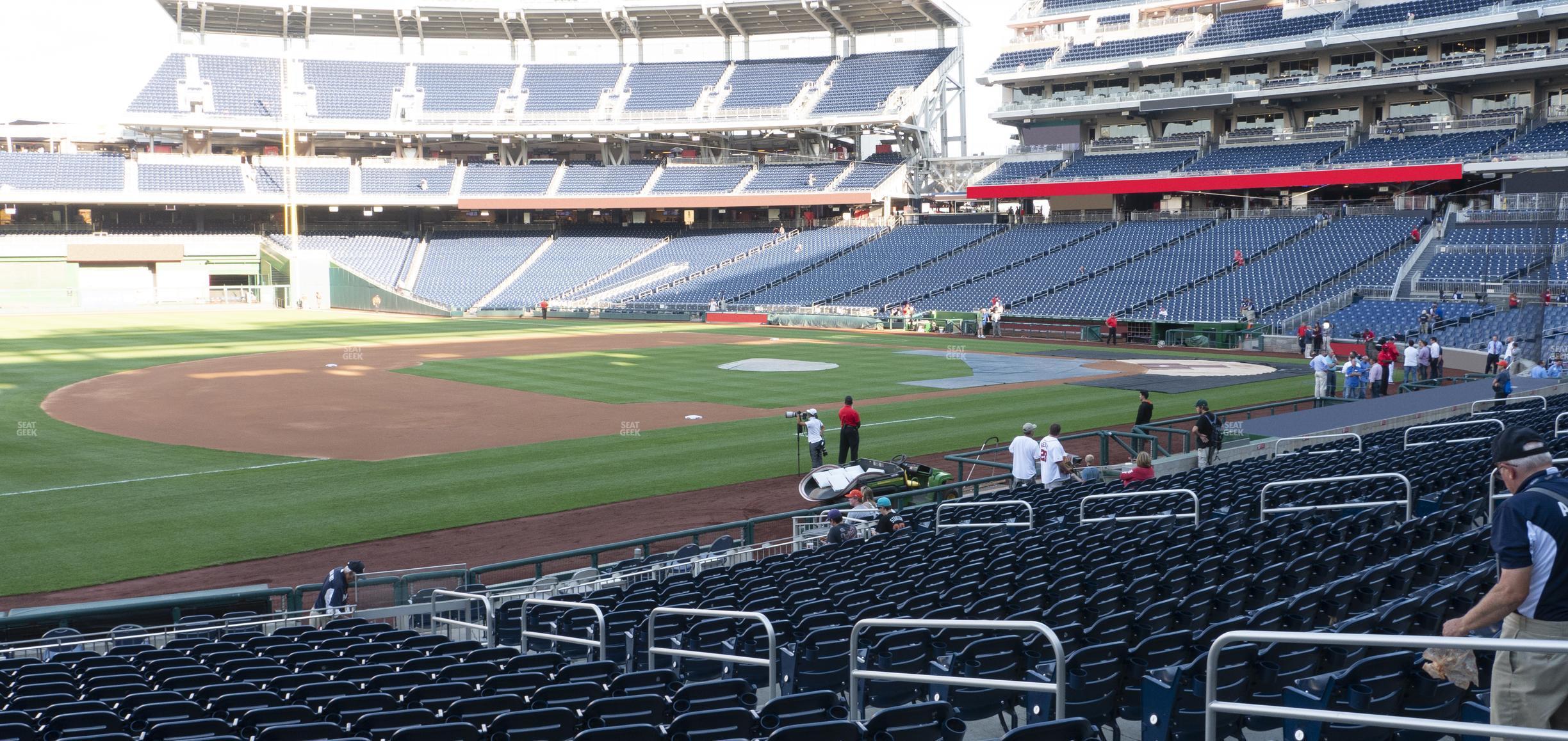 Seating view for Nationals Park Section 113