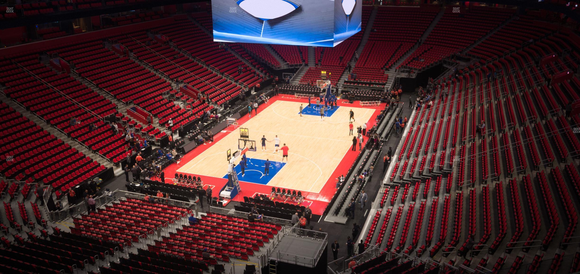 Seating view for Little Caesars Arena Section Mezzanine 18