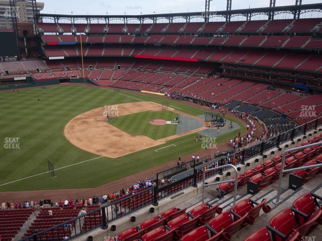 Seating view for Busch Stadium Section Third Base Pavilion 360