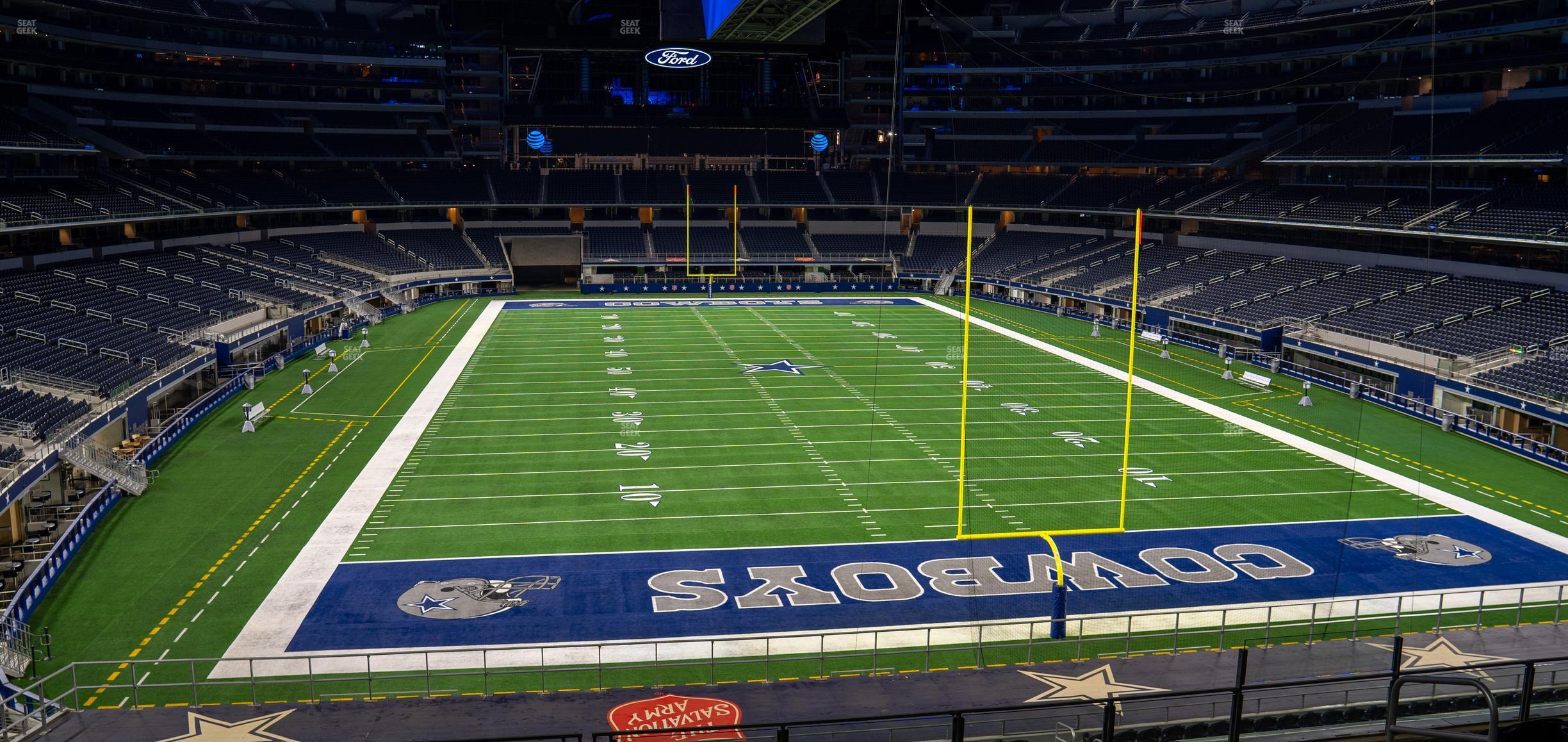 Seating view for AT&T Stadium Section 224