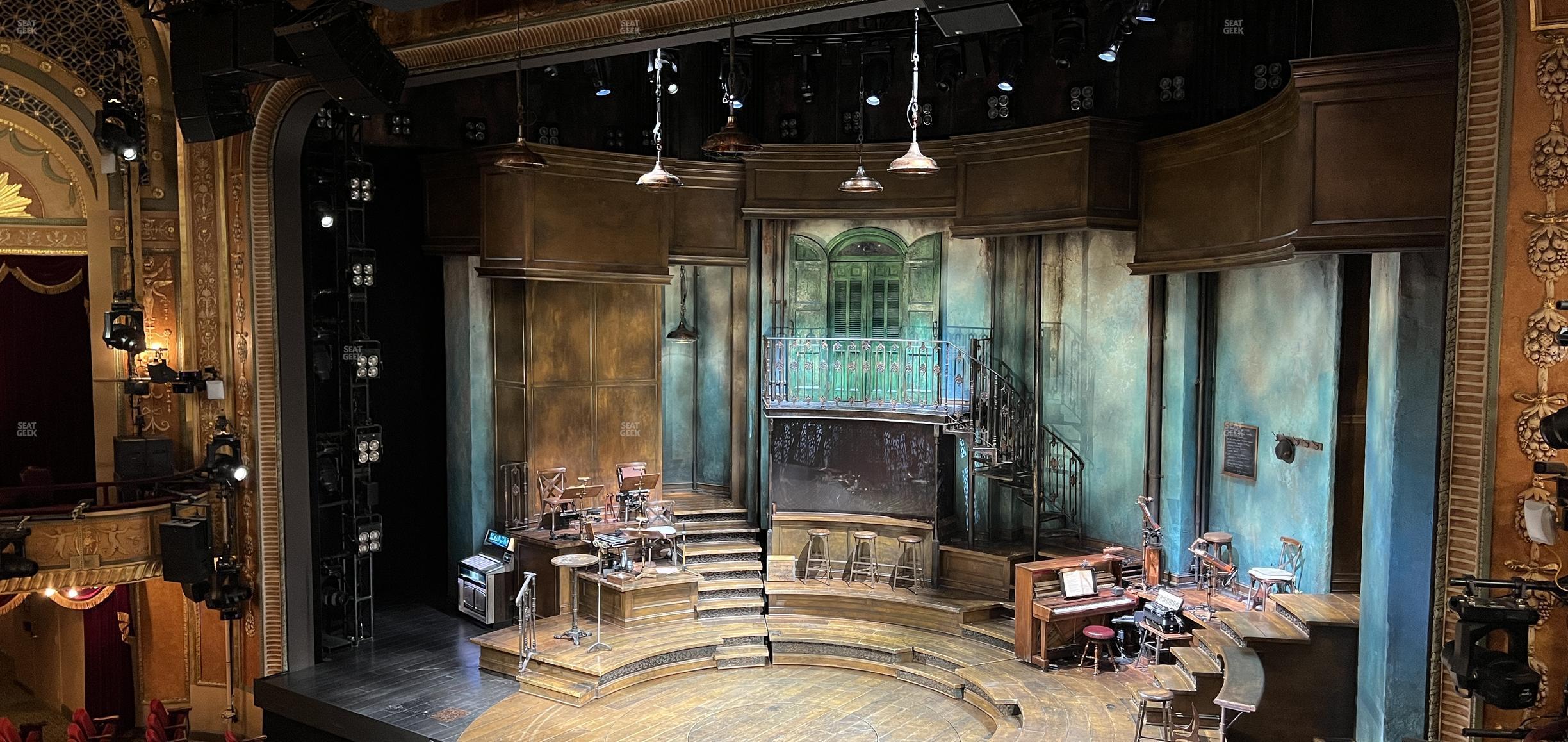 Seating view for Walter Kerr Theatre Section Mezzanine Front Right