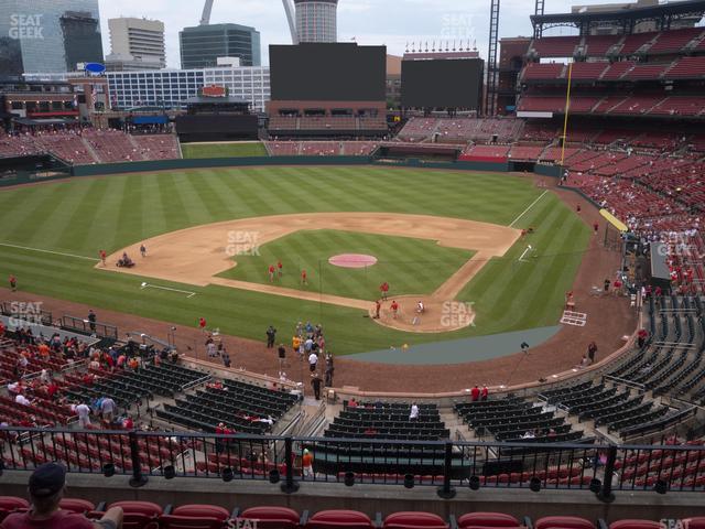 Seating view for Busch Stadium Section Home Redbird Club 252