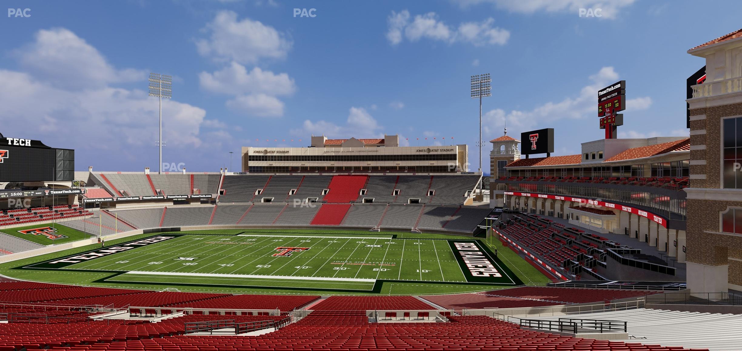 Seating view for Jones AT&T Stadium Section 103