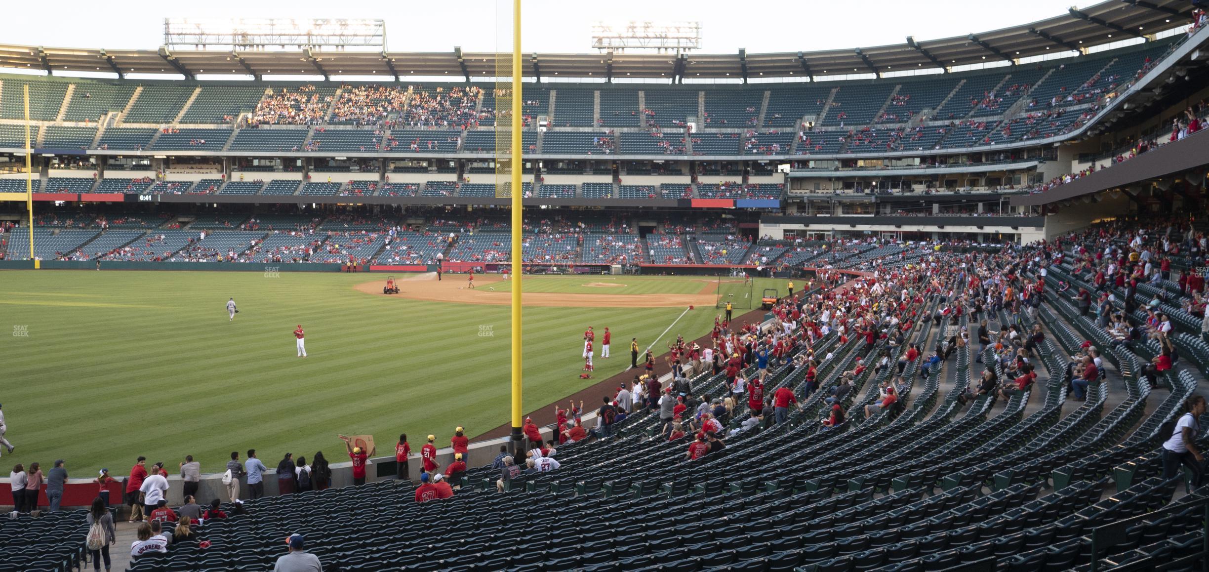 Seating view for Angel Stadium of Anaheim Section 202