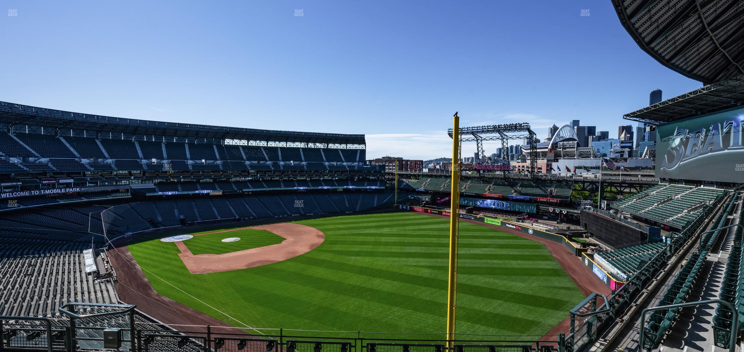 Seating view for T-Mobile Park Section 312