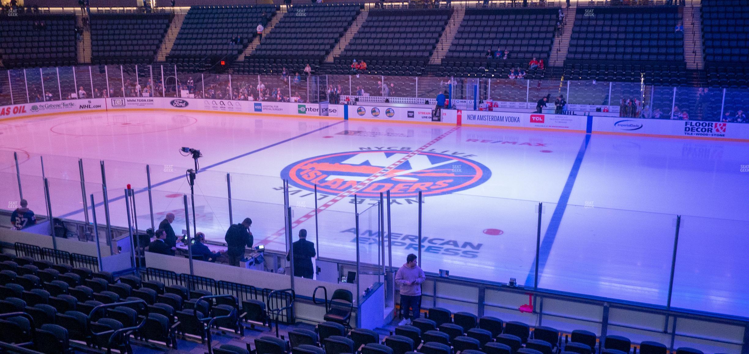 Seating view for Nassau Coliseum Section 102