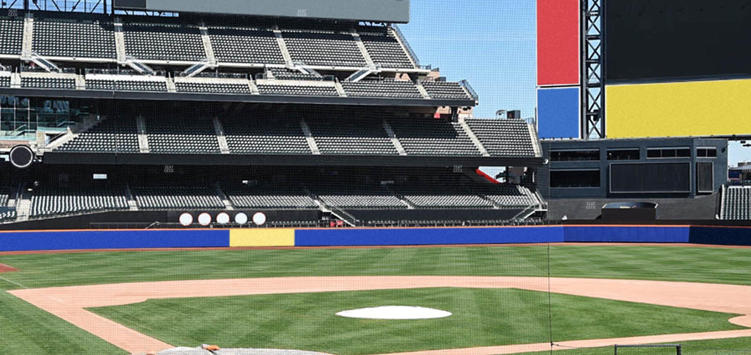 Seating view for Citi Field Section Delta Sky360 Club C