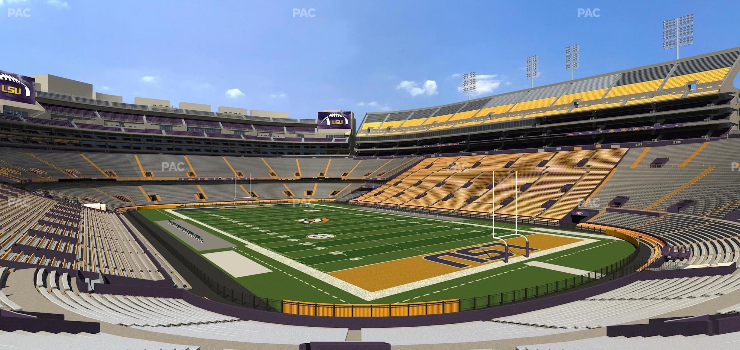 Seating view for Tiger Stadium Section 213