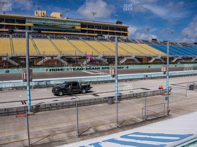 Seating view for Homestead-Miami Speedway Section Pit Road Cabana 13