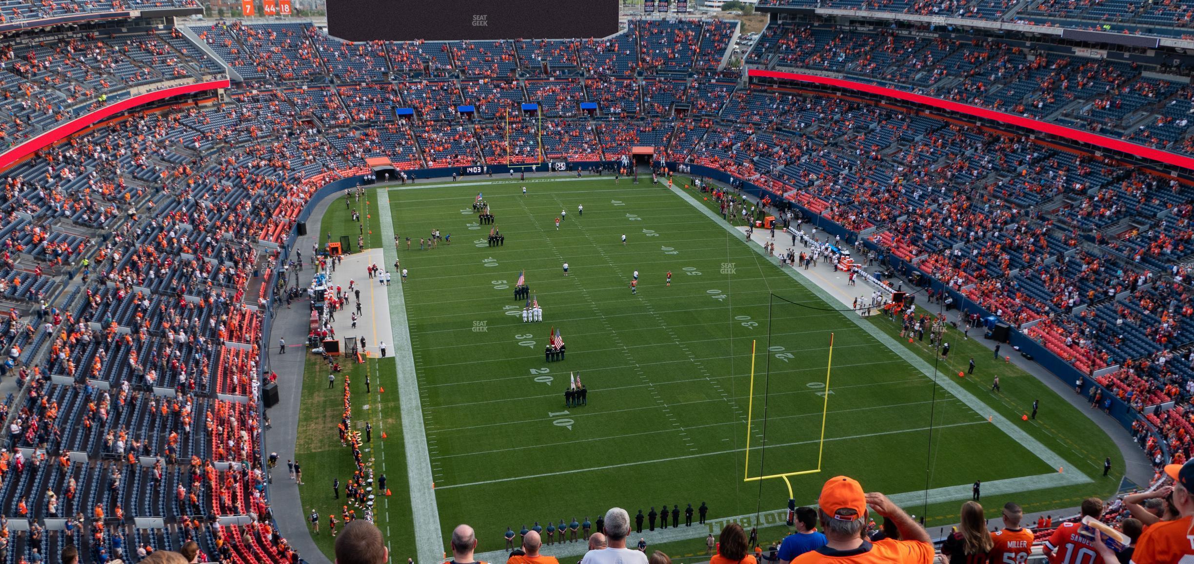 Seating view for Empower Field at Mile High Section 523