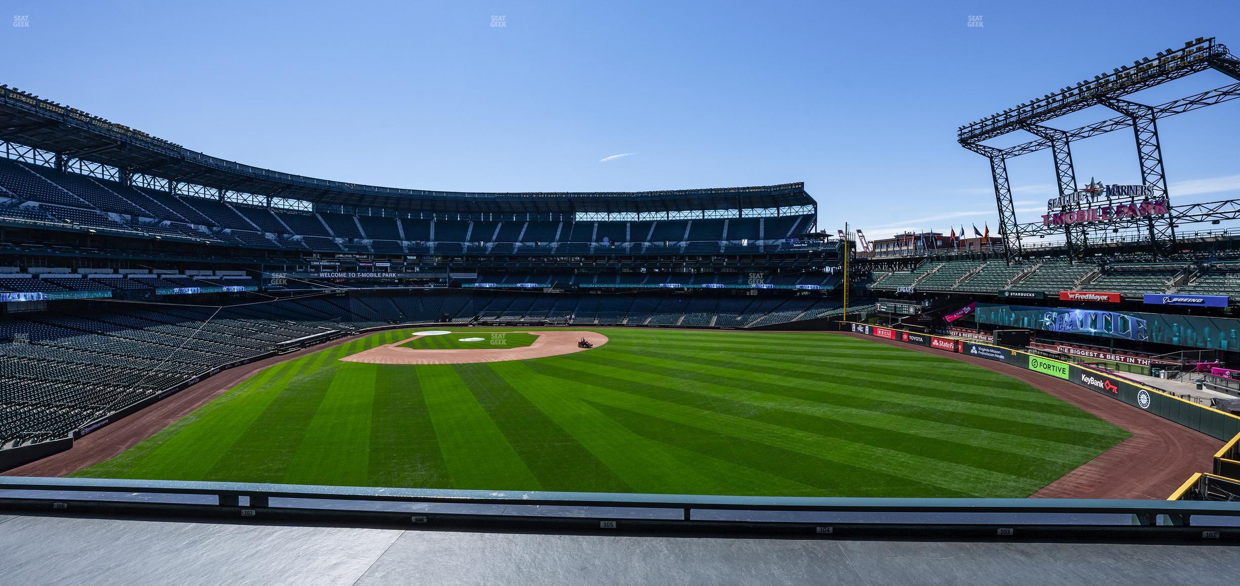 Seating view for T-Mobile Park Section Hit It Here Cafe Outside 5