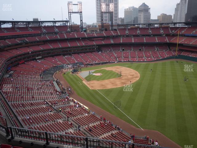 Seating view for Busch Stadium Section Right Field Terrace 432