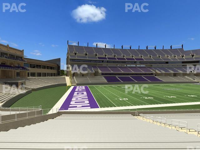 Seating view for Amon G Carter Stadium Section 128