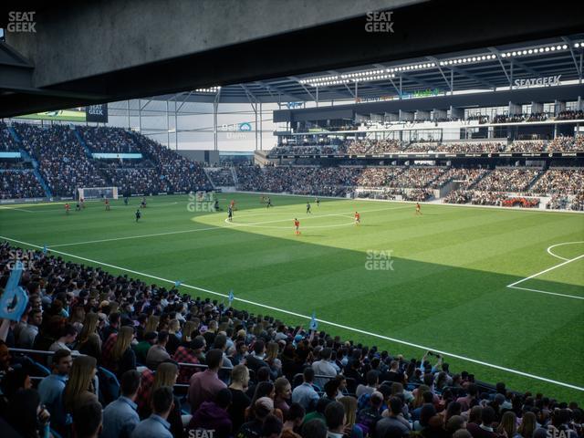 Seating view for Allianz Field Section 09