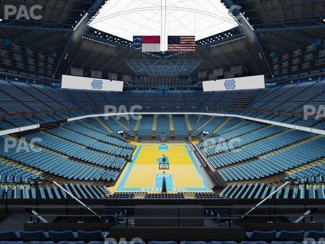 Seating view for Dean Smith Center Section 200