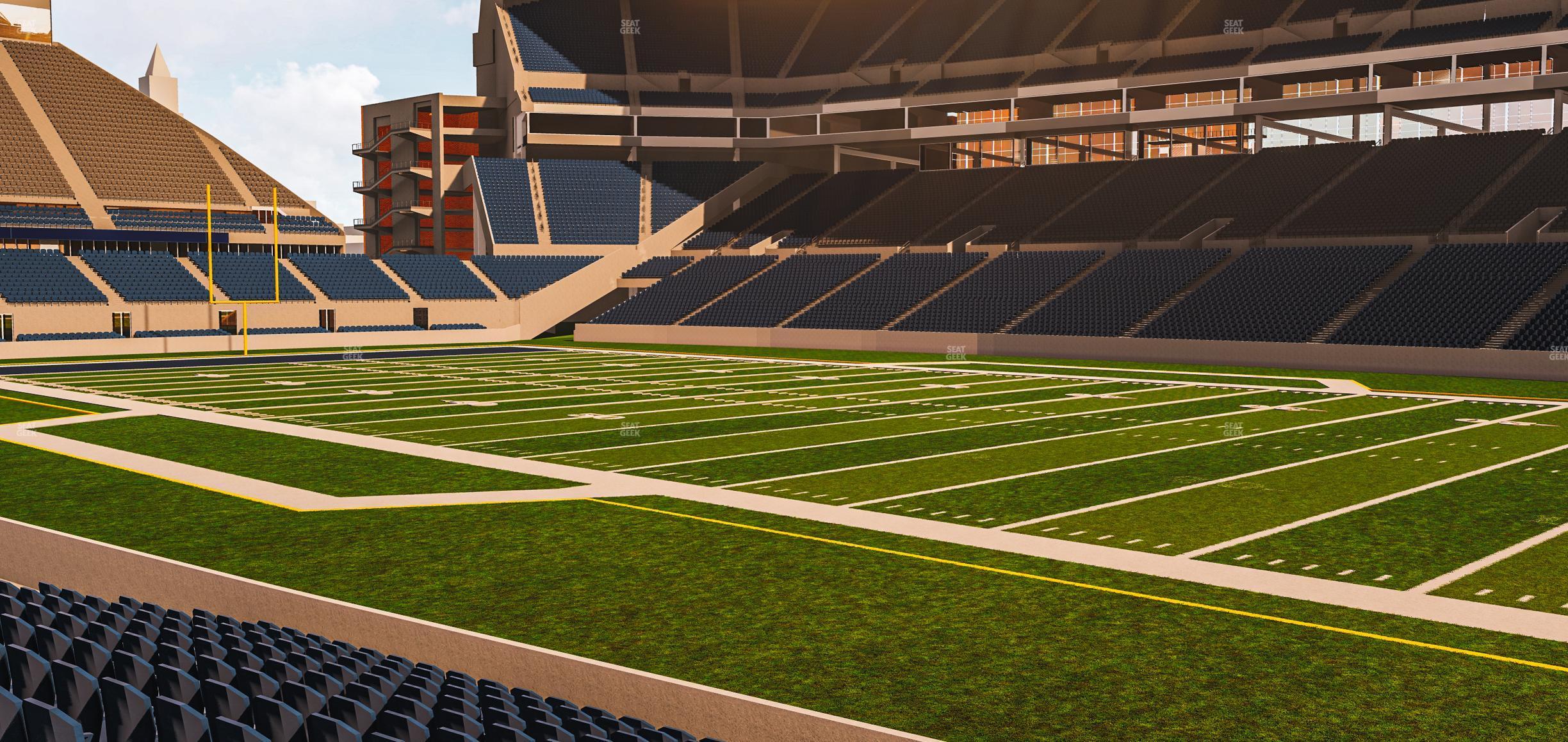 Seating view for Lumen Field Section 131