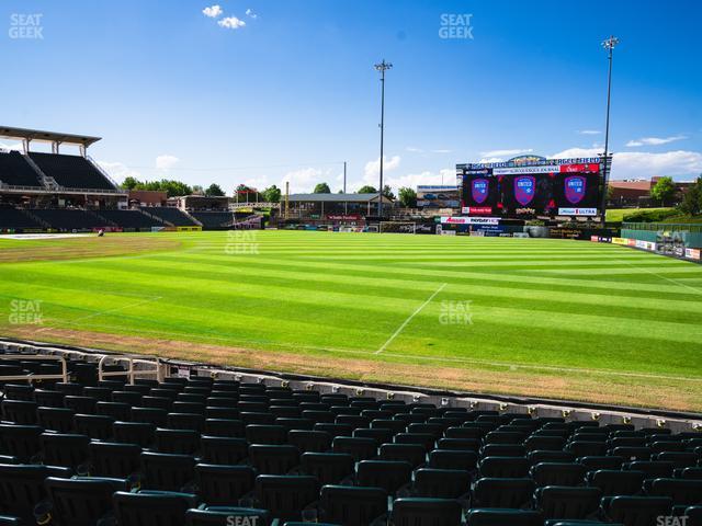 Seating view for Rio Grande Credit Union Field at Isotopes Park Section 122