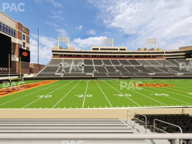 Seating view for Boone Pickens Stadium Section 40