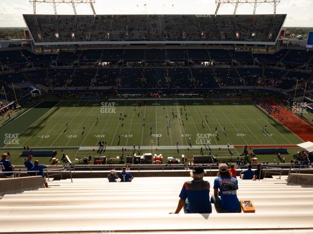 Seating view for Camping World Stadium Section 208