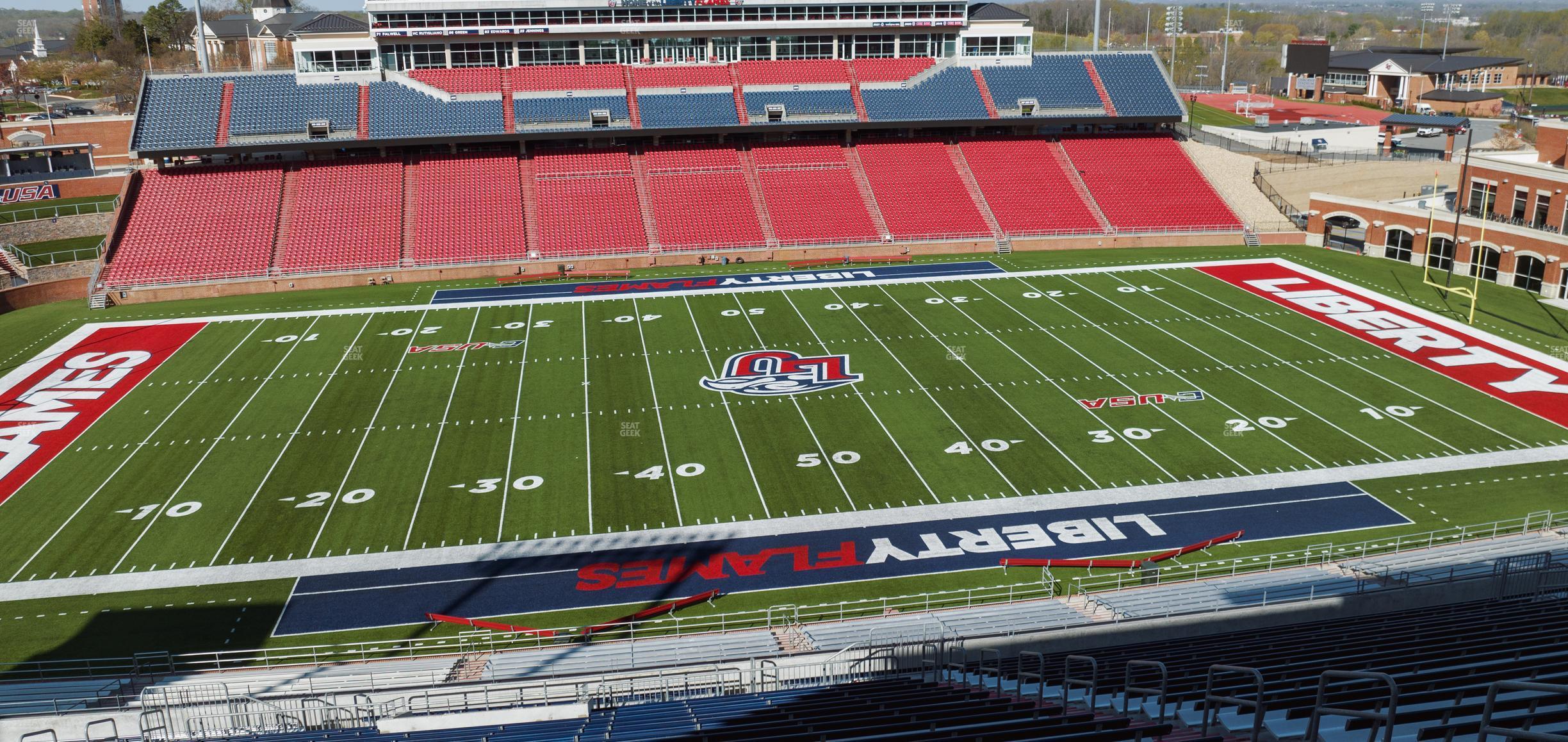 Seating view for Williams Stadium Section 215