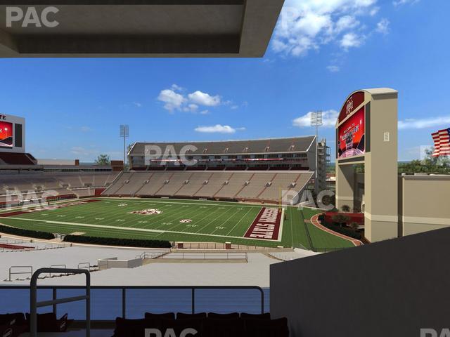 Seating view for Davis Wade Stadium Section 101