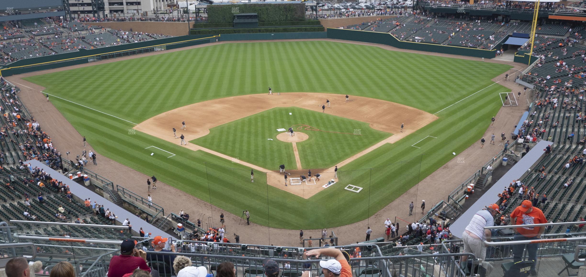 Seating view for Comerica Park Section 328