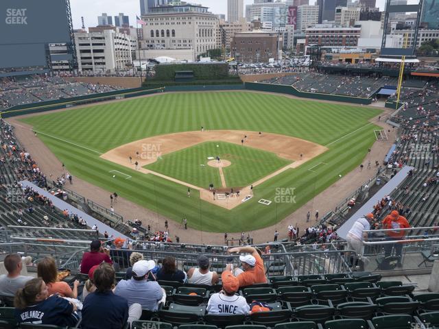 Seating view for Comerica Park Section 328