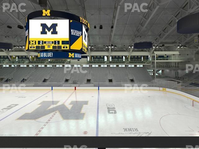 Seating view for Yost Arena Section 214