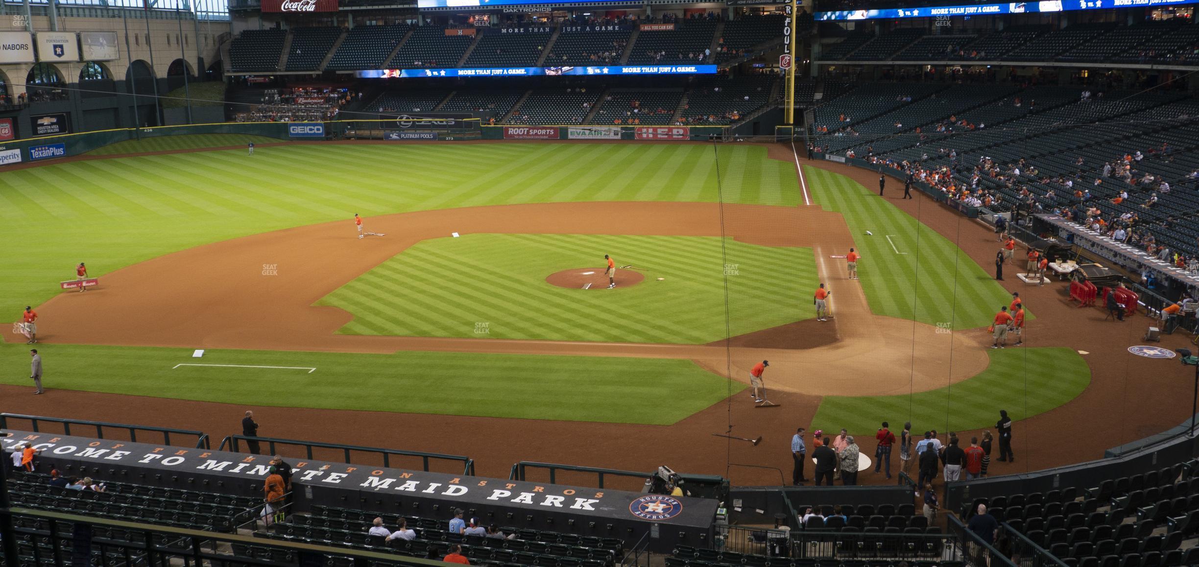 Seating view for Minute Maid Park Section 215