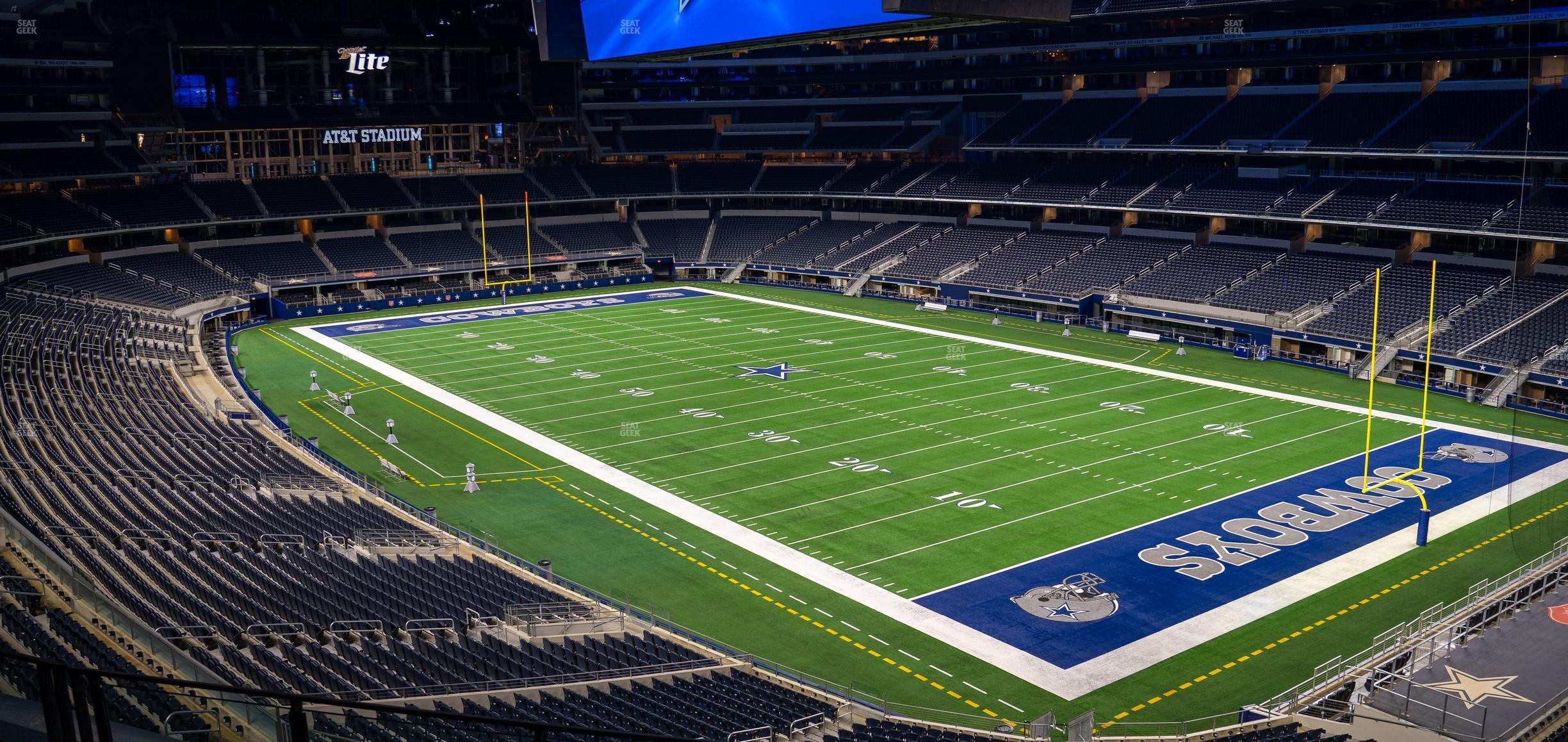 Seating view for AT&T Stadium Section 303