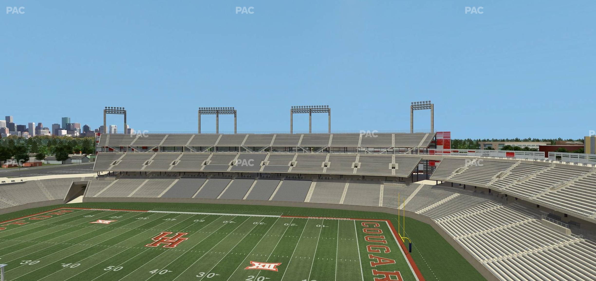 Seating view for TDECU Stadium Section 305