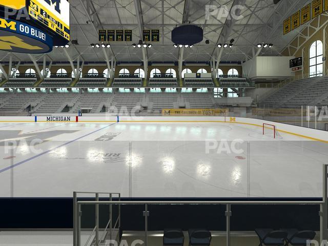 Seating view for Yost Arena Section 6