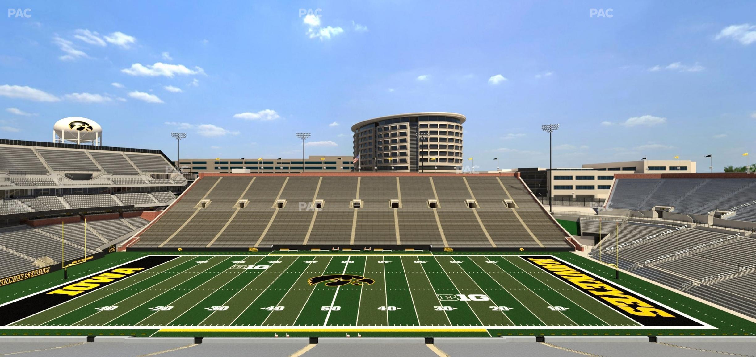 Seating view for Kinnick Stadium Section 126