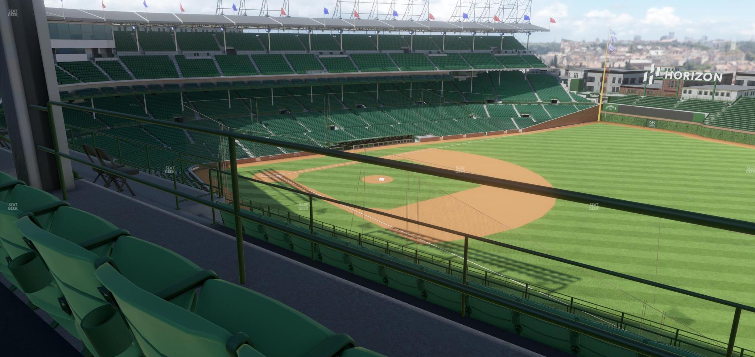 Seating view for Wrigley Field Section 429 Right