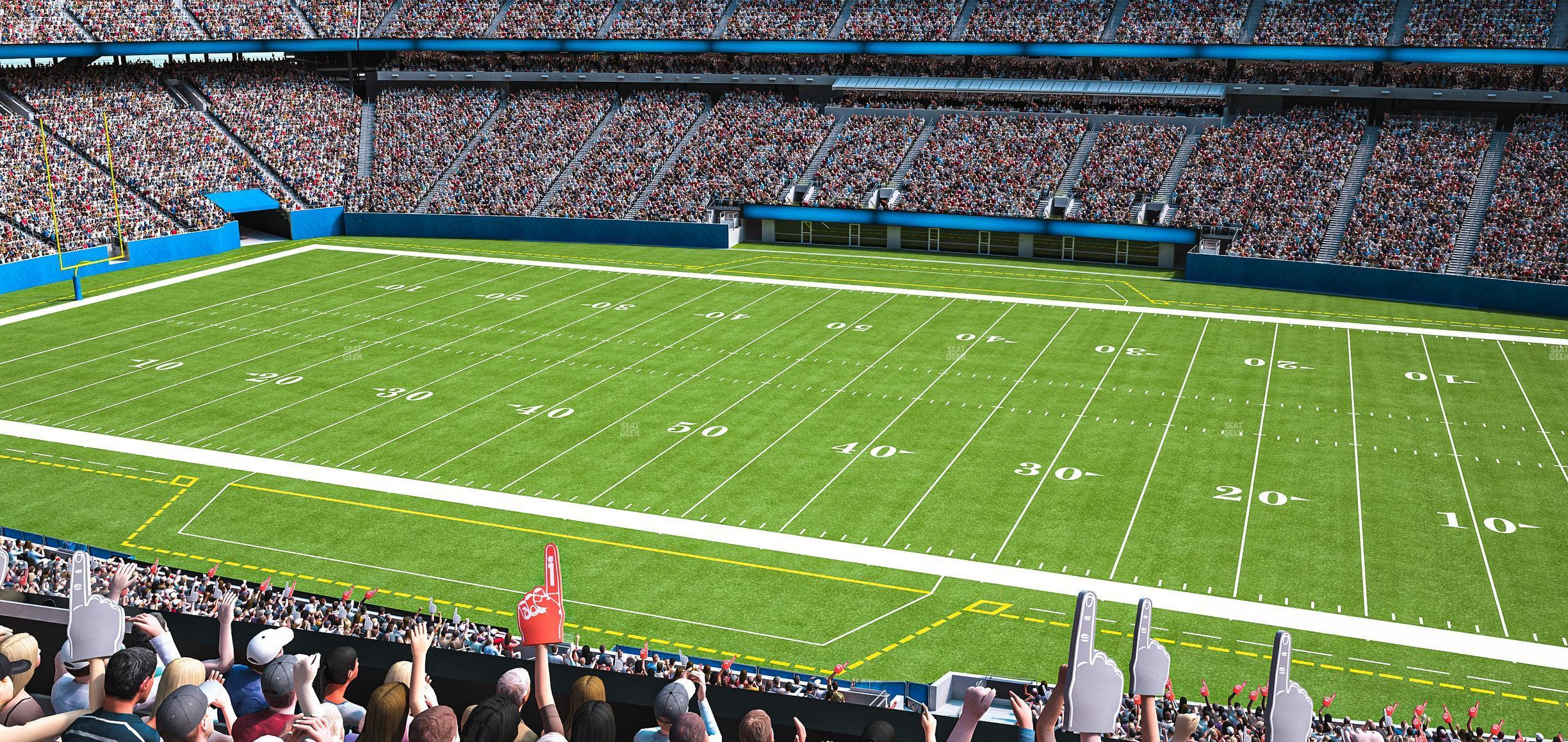 Seating view for MetLife Stadium Section 236