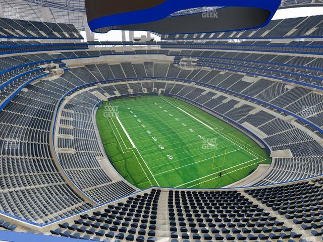 Seating view for SoFi Stadium Section 454