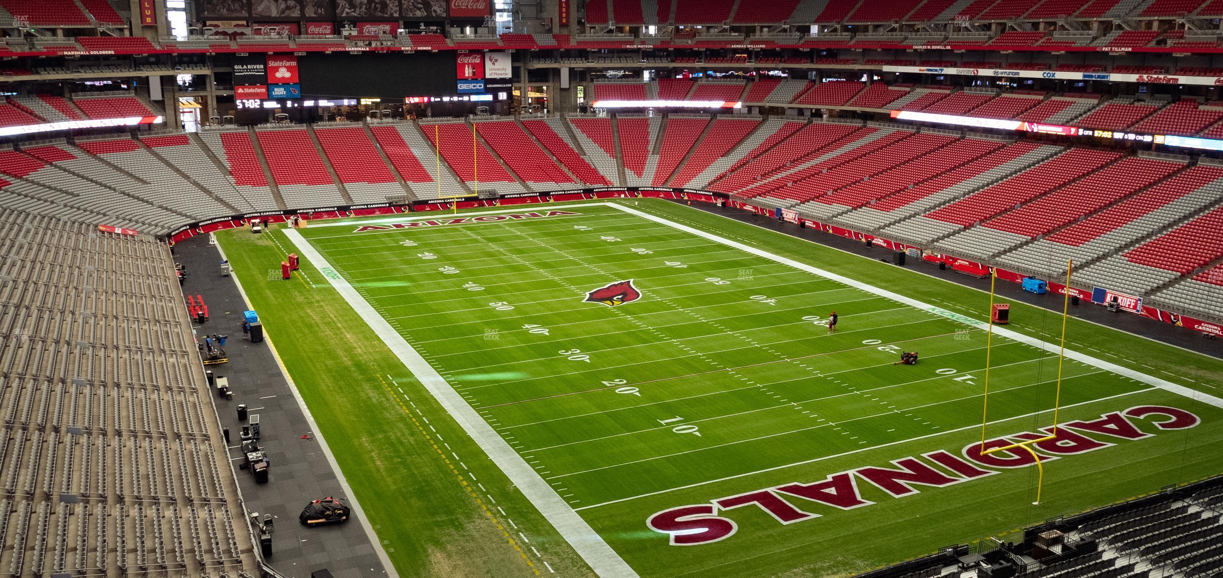 Seating view for State Farm Stadium Section Ring Of Honor 401