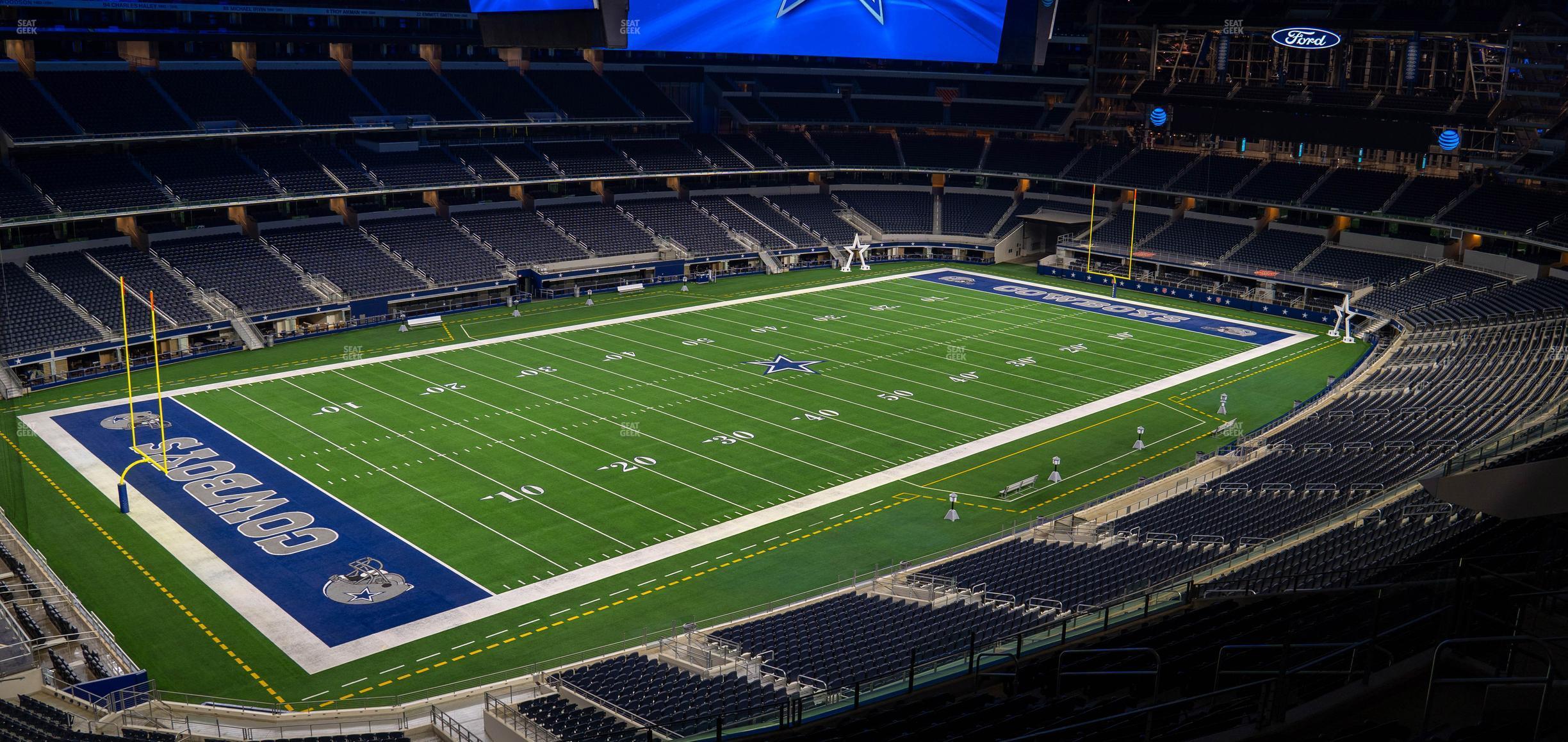 Seating view for AT&T Stadium Section Silver Suite 457