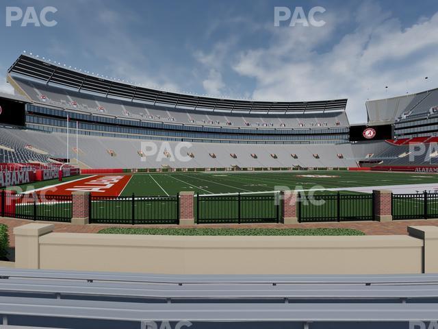 Seating view for Bryant Denny Stadium Section L