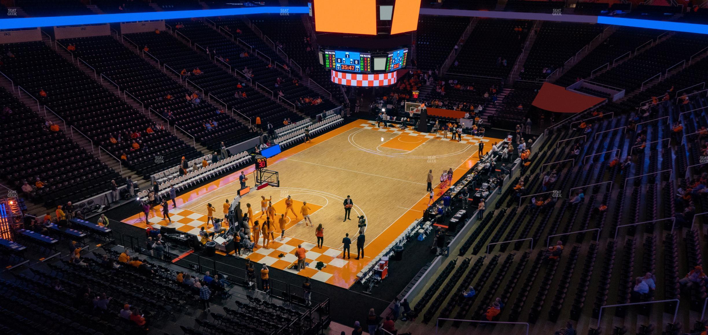 Seating view for Thompson-Boling Arena at Food City Center Section 310