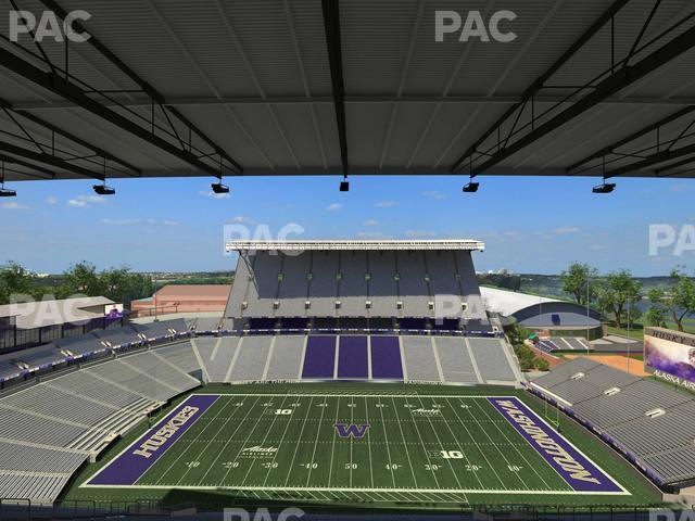 Seating view for Husky Stadium Section 306